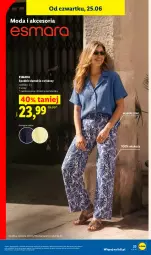 Gazetka promocyjna Lidl - Katalog ważny od 22.06 - Gazetka - ważna od 27.06 do 27.06.2026 - strona 27 - produkty: Sok, Gra, Moda, Spodnie, Grafika