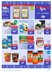 Gazetka promocyjna Carrefour - Gazetka Okazje lipca - Gazetka - ważna od 31.07 do 31.07.2021 - strona 11 - produkty: Majonez, Sos, Sól, Ryż, Oliwki, Kotányi, Winiary, Kosz, Sonko, Basia, Pudliszki, Vegeta, Ryż biały