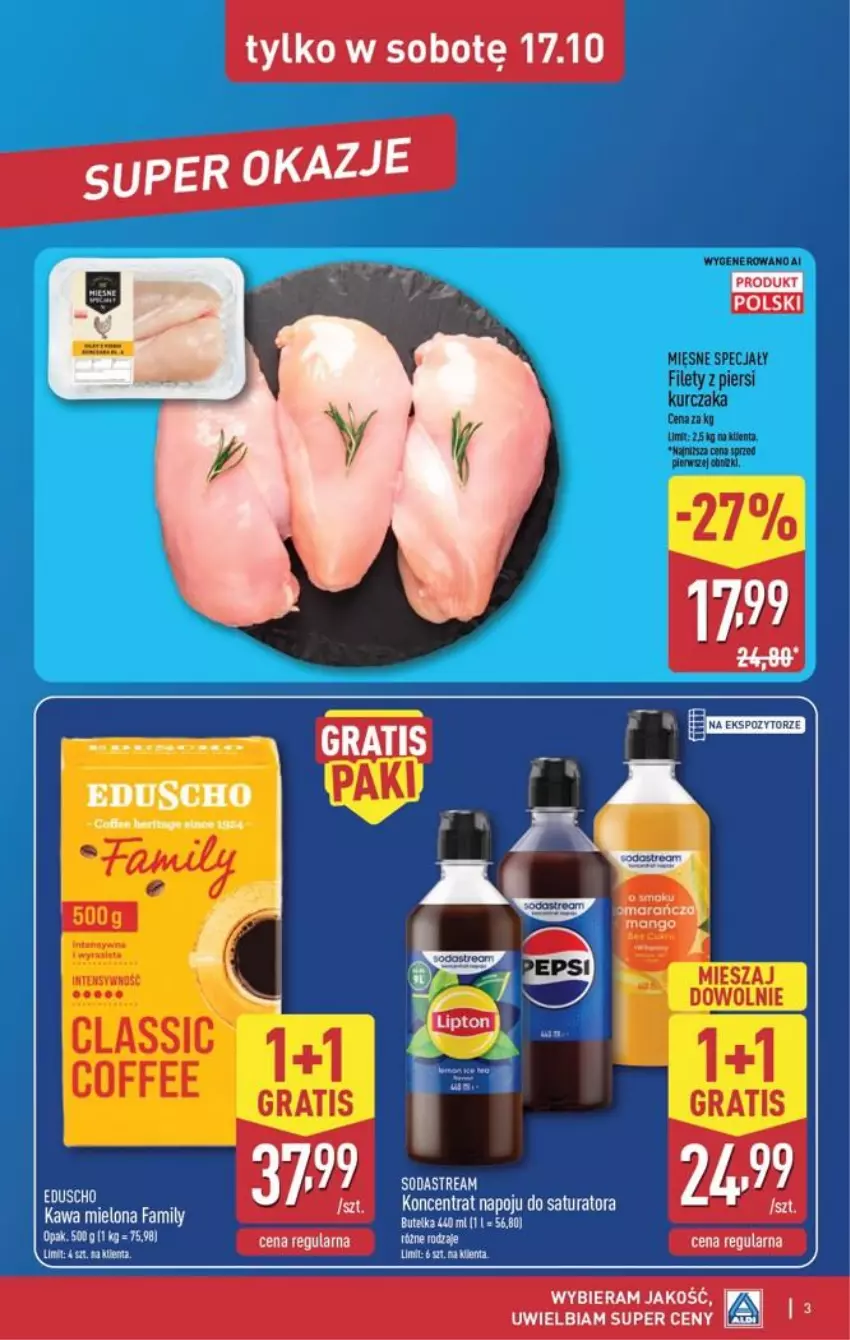 Gazetka promocyjna Aldi - Oferta weekendowa - ważna 15.10 do 17.10.2026 - strona 3 - produkty: Kurczak, Mango, Mięsne specjały