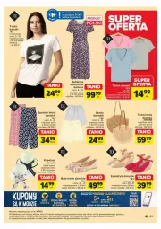 Gazetka promocyjna Carrefour - Gazetka - ważna od 18.05 do 18.05.2024 - strona 20 - produkty: Gra, Buty, Szorty, Klej, T-shirt, Dell, Buty letnie, Torba, Spodnie, Sukienka