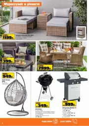 Gazetka promocyjna Obi - Czas na Metamorfozę ogrodu - Gazetka - ważna od 29.03 do 29.03.2021 - strona 8 - produkty: Termometr, Stół, Sofa, Uchwyty, Fotel, Grill, Grill gazowy, Dywan, Fa