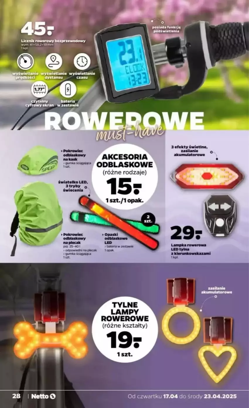 Gazetka promocyjna Netto - ważna 17.04 do 23.04.2025 - strona 21 - produkty: LG, Rower