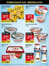 Gazetka promocyjna Delikatesy Centrum - Gazetka - ważna od 10.03 do 10.03.2025 - strona 20 - produkty: Serek wiejski, Ser, Ryż, Piątnica, Jogurt, Optima Cardio, Serek, Optima, Napój mleczny, Deser, Napój, Monte