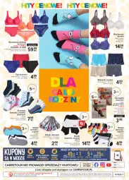 Gazetka promocyjna Carrefour - Gazetka Hity cenowe - Gazetka - ważna od 30.04 do 30.04.2021 - strona 10 - produkty: Top, Ser, Biustonosz, Karp, O nas, Skarpetki, Dzieci, Figi, Bokserki