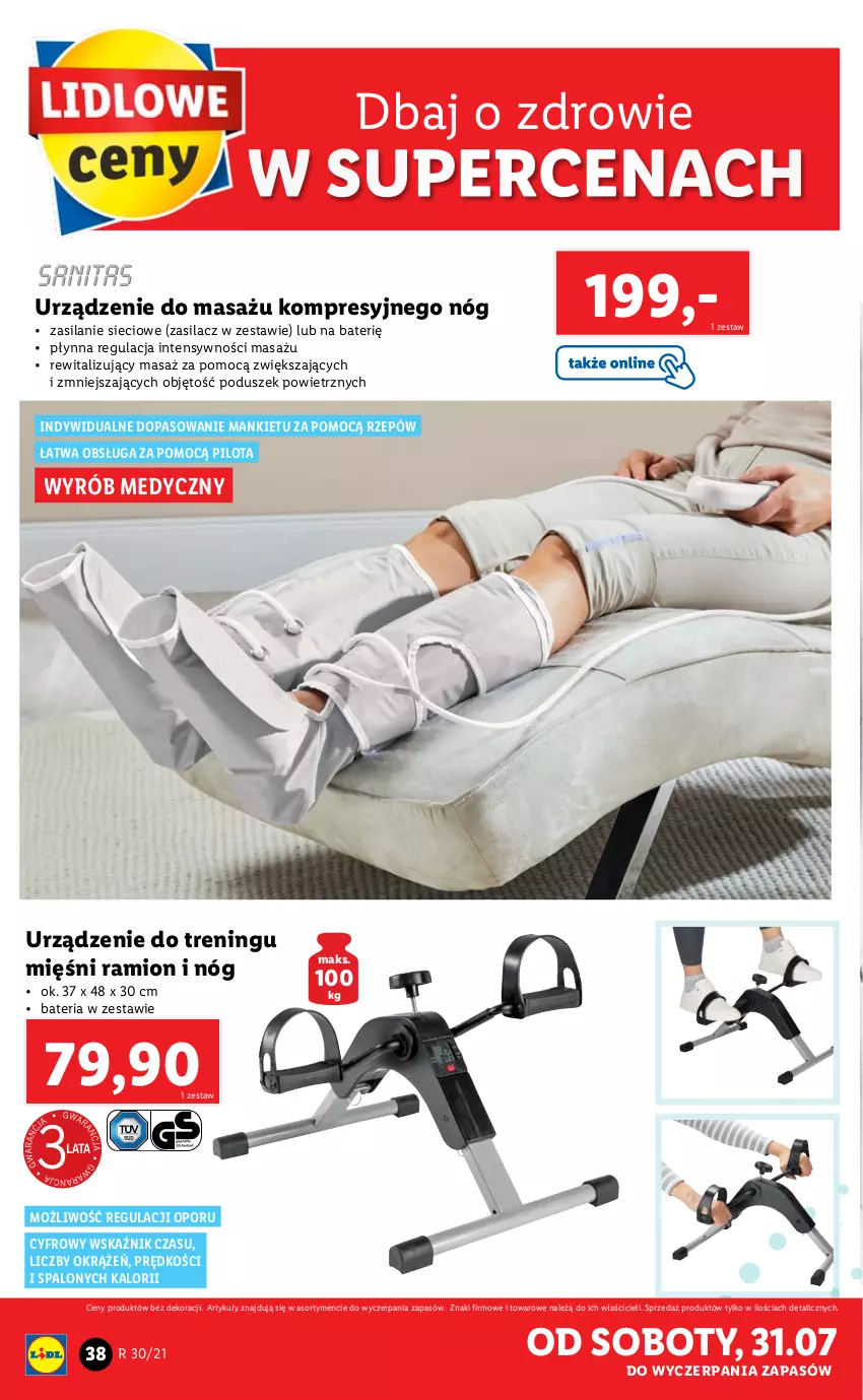 Gazetka promocyjna Lidl - GAZETKA - ważna 26.07 do 31.07.2021 - strona 38 - produkty: Bateria, Por, Silan, Zdrowie