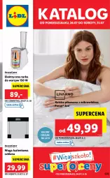 Gazetka promocyjna Lidl - GAZETKA - Gazetka - ważna od 31.07 do 31.07.2021 - strona 1 - produkty: Kołdra, Waga łazienkowa, Tarka, LANA, Waga