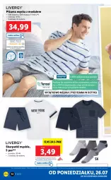 Gazetka promocyjna Lidl - GAZETKA - Gazetka - ważna od 31.07 do 31.07.2021 - strona 12 - produkty: Gra, Karp, Skarpetki, Moda, Piżama