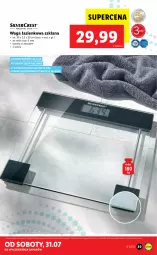 Gazetka promocyjna Lidl - GAZETKA - Gazetka - ważna od 31.07 do 31.07.2021 - strona 39 - produkty: Waga łazienkowa, LANA, Bateria, Waga