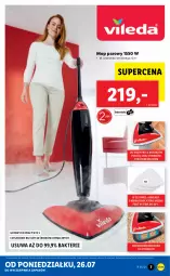 Gazetka promocyjna Lidl - GAZETKA - Gazetka - ważna od 31.07 do 31.07.2021 - strona 7 - produkty: Mop, Mop parowy