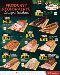 Gazetka promocyjna Topaz - Gazetka - Gazetka - ważna od 18.12 do 18.12.2024 - strona 15 - produkty: Polędwica, Top, Szynka, Kabanos, Fa