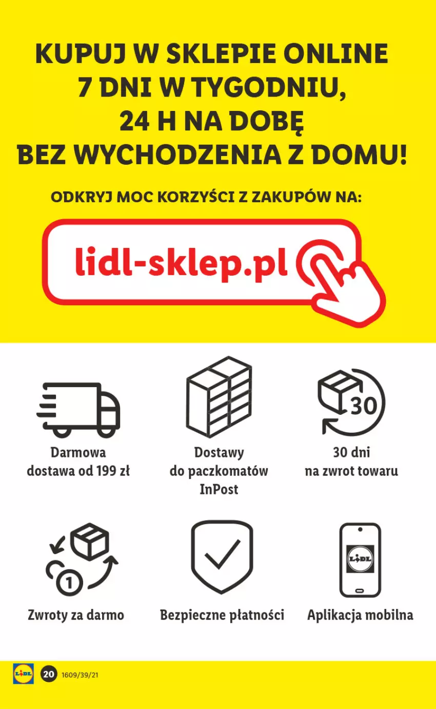 Gazetka promocyjna Lidl - Ponowne otwarcie Lidla - ważna 04.10 do 09.10.2021 - strona 20 - produkty: Mobil, Piec