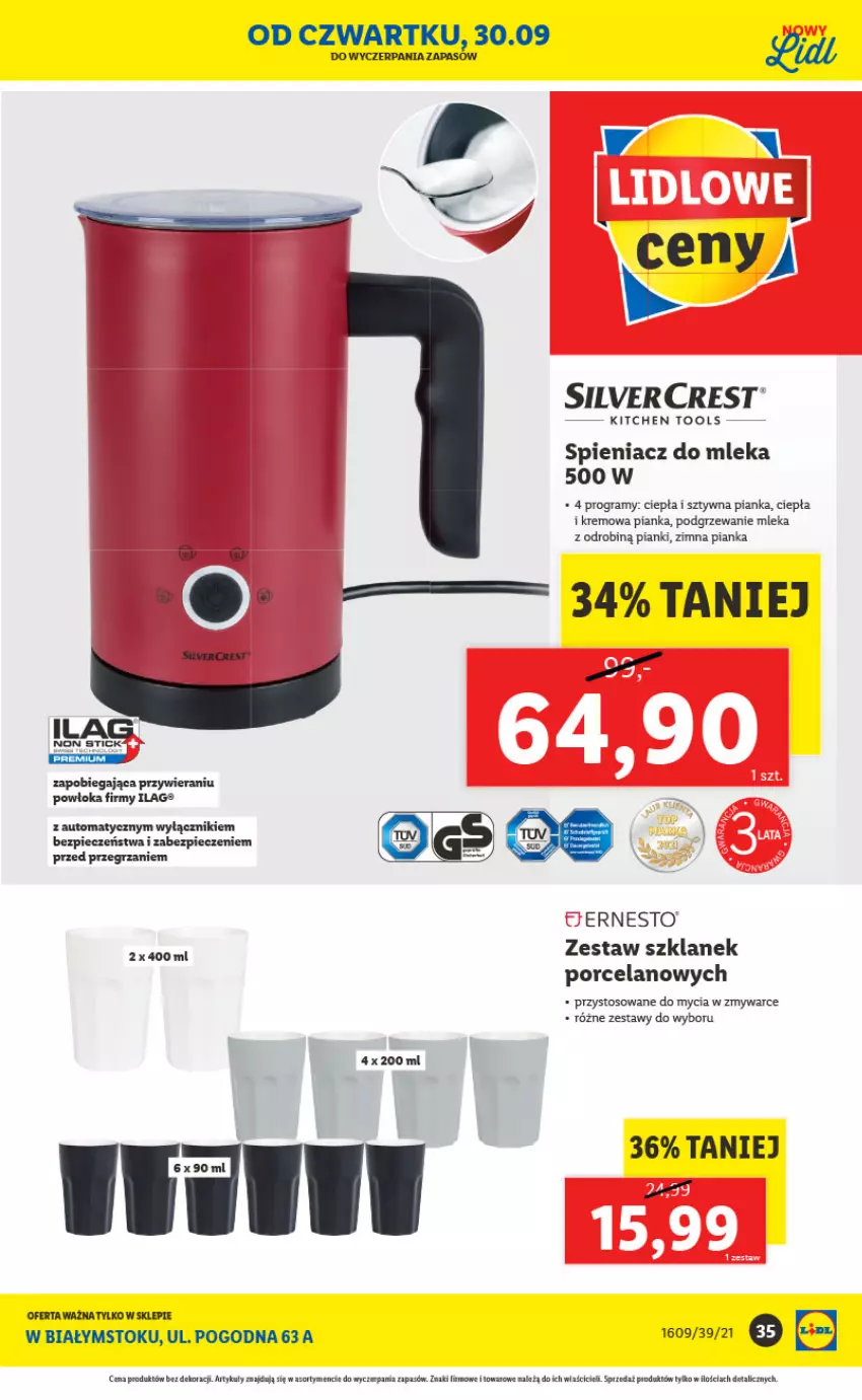 Gazetka promocyjna Lidl - Ponowne otwarcie Lidla - ważna 04.10 do 09.10.2021 - strona 35 - produkty: Gra, Piec, Por