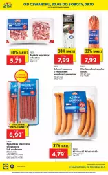Gazetka promocyjna Lidl - Ponowne otwarcie Lidla - Gazetka - ważna od 09.10 do 09.10.2021 - strona 10 - produkty: Salami, Kiełbasa krakowska, PIKOK, Boczek, Kabanos, Kiełbasa