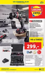 Gazetka promocyjna Lidl - Ponowne otwarcie Lidla - Gazetka - ważna od 09.10 do 09.10.2021 - strona 25 - produkty: Ser, Gra, Akumulatorowa wiertarkowkrętark, Walizka, Wiertarkowkrętarka, Warka, Tarka, Wkręt, Wkrętarka, Akumulator