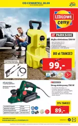 Gazetka promocyjna Lidl - Ponowne otwarcie Lidla - Gazetka - ważna od 09.10 do 09.10.2021 - strona 27 - produkty: Parkside, Top, Gra, Gałka, Myjka ciśnieniowa