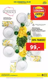 Gazetka promocyjna Lidl - Ponowne otwarcie Lidla - Gazetka - ważna od 09.10 do 09.10.2021 - strona 33 - produkty: Sok, Ser, Por, Talerz, Deser, Fa
