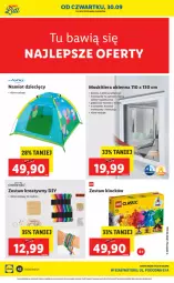 Gazetka promocyjna Lidl - Ponowne otwarcie Lidla - Gazetka - ważna od 09.10 do 09.10.2021 - strona 42 - produkty: Mop, Namiot, Tera, Panda, Dzieci