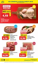 Gazetka promocyjna Lidl - Ponowne otwarcie Lidla - Gazetka - ważna od 09.10 do 09.10.2021 - strona 8 - produkty: Mięso mielone, Kaczka, Schab wieprzowy, Wołowina, Mięso