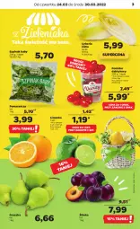 Gazetka promocyjna Netto - Gazetka spożywcza 24.03-30.03 - Gazetka - ważna od 30.03 do 30.03.2022 - strona 3 - produkty: Limonka, Szpinak
