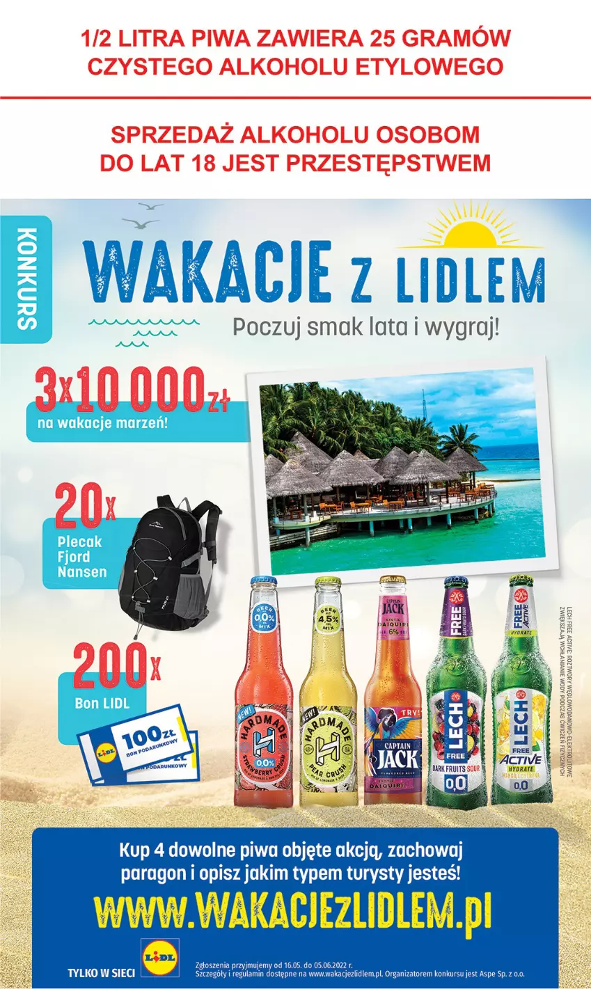 Gazetka promocyjna Lidl - GAZETKA - ważna 23.05 do 25.05.2022 - strona 59 - produkty: Gra, Piwa