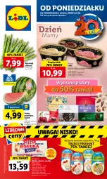 Gazetka promocyjna Lidl - GAZETKA - Gazetka - ważna od 25.05 do 25.05.2022 - strona 1 - produkty: Ser, Gry, Praliny, Mlekovita, Lody, Arbuz, Waga, Masło, Olej, Mleko