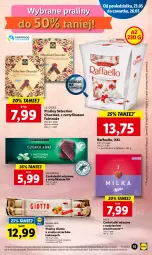 Gazetka promocyjna Lidl - GAZETKA - Gazetka - ważna od 25.05 do 25.05.2022 - strona 15 - produkty: Por, Praliny, Raffaello, Ferrero, Milka, Fa