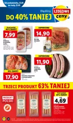 Gazetka promocyjna Lidl - GAZETKA - Gazetka - ważna od 25.05 do 25.05.2022 - strona 28 - produkty: Pur, Kiełbasa krakowska, Parówki, PIKOK, Boczek, Kabanos, Golonka wieprzowa, Kiełbasa