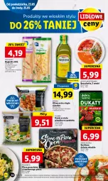 Gazetka promocyjna Lidl - GAZETKA - Gazetka - ważna od 25.05 do 25.05.2022 - strona 44 - produkty: Piec, Por, Gin, Prosciutto, Pizza, Monini