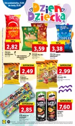 Gazetka promocyjna Lidl - GAZETKA - Gazetka - ważna od 25.05 do 25.05.2022 - strona 48 - produkty: Ketchup, Top, Gry, Chrupki, Lody, Pizza, Pringles