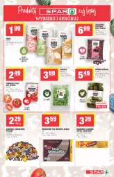 Gazetka promocyjna Spar - Eurospar - Gazetka - ważna od 30.03 do 30.03.2021 - strona 5 - produkty: Lajkonik, Cukier, Praliny, Rukola, Wawel, Herbatniki, Mąka, Lorenz, Owoce, Cukierki, Kakao, Pomidory, Krakersy