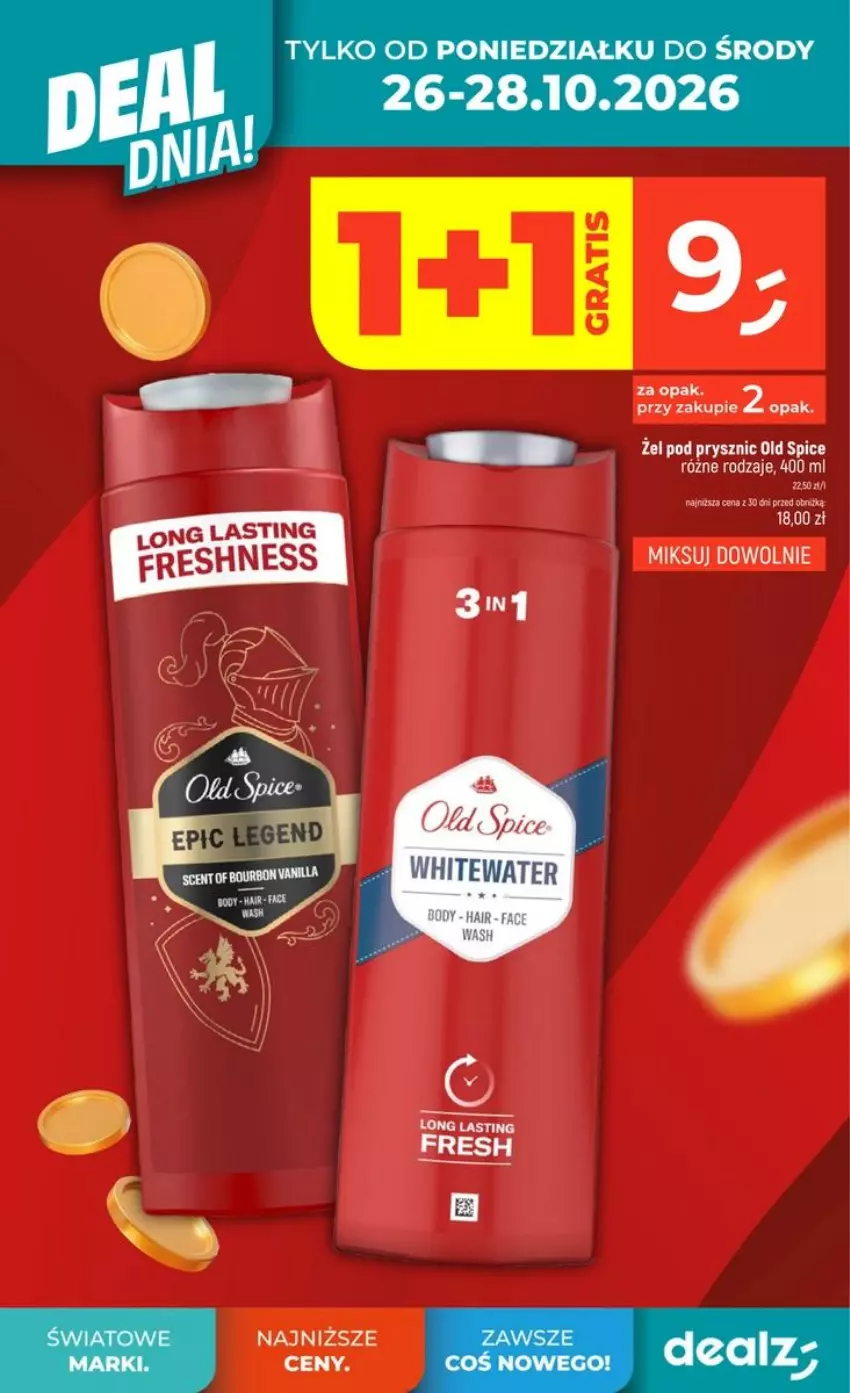Gazetka promocyjna Dealz - DEAL DNIA - ważna 22.10 do 28.10.2026 - strona 8 - produkty: Old Spice