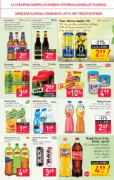 Gazetka promocyjna Stokrotka - Supermarket - Gazetka - ważna od 19.05 do 19.05.2021 - strona 11 - produkty: Piwa, Piwo, Lajkonik, Gra, Napój energetyczny, Orzeszki, Ice tea, Coca-Cola, Warka, Lack, Lipton, Radler, Tymbark, Fanta, Owoce, Felix, Woda, Sprite, Karmi, Napój, Hortex, Fa