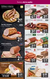 Gazetka promocyjna Stokrotka - Supermarket - Gazetka - ważna od 19.05 do 19.05.2021 - strona 4 - produkty: Chrzan, Polędwica, Sok, Ser, Sokołów, Beko, Pasztet, Duda, Szynka, Boczek, Kiełbasa, Bianka, Kiełbasa śląska, HP, Fa