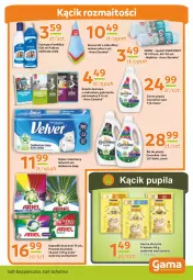 Gazetka promocyjna Gama - Gazetka Gama - Gazetka - ważna od 24.11 do 24.11.2023 - strona 9 - produkty: Piec, Coccolino, Papier, Proszek do prania, Papier toaletowy, Velvet, Wełna, Szampon, Ariel, Kapsułki do prania, Fa