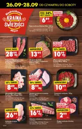 Gazetka promocyjna Biedronka - Od Czwartku - Gazetka - ważna od 02.10 do 02.10.2024 - strona 22 - produkty: Perliczka, Carpaccio, Pręga wołowa