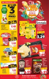 Gazetka promocyjna Kaufland - OFERTA TYGODNIA - Gazetka - ważna od 07.07 do 07.07.2021 - strona 6 - produkty: Piec, Sos, Ser, Danone, Jogurt, Pastella, Mlekovita, Activia, Podlaski, Mysz, Danio, Mleczna kanapka, Jogurt pitny, Heinz, Nestlé, Kinder, Lisner, Mleko