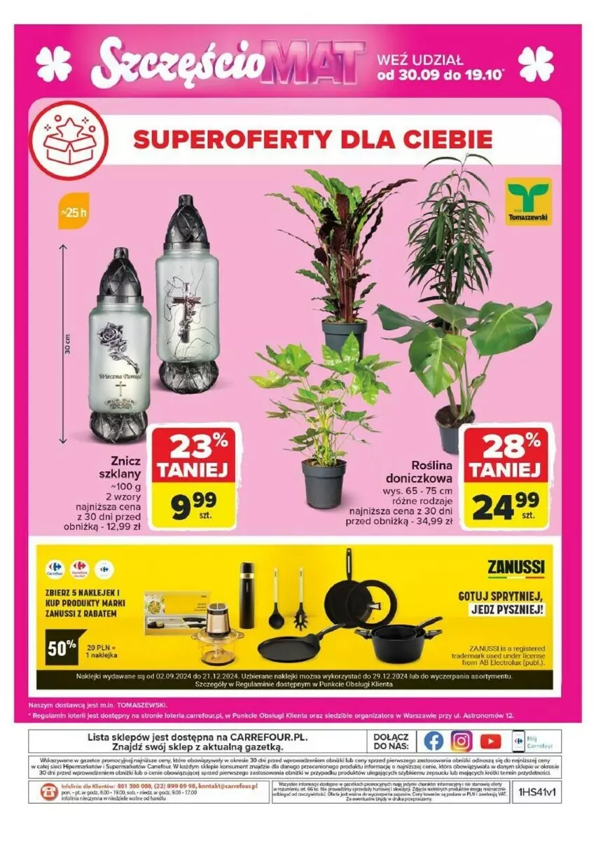 Gazetka promocyjna Carrefour - ważna 07.10 do 12.10.2024 - strona 52 - produkty: Astor, Fa, HP, Klej, O nas, Por, Ser