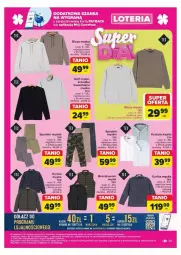 Gazetka promocyjna Carrefour - Gazetka - ważna od 12.10 do 12.10.2024 - strona 44 - produkty: Gra, Kurtka, Kosz, Koszula, Koszulka, Spodnie, Bluza