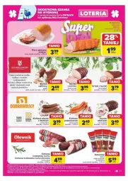 Gazetka promocyjna Carrefour - Gazetka - ważna od 12.10 do 12.10.2024 - strona 5 - produkty: Piec, Polędwica, Kiełbasa wiejska, Gra, Kiełbasa krakowska, Pekpol, Morliny, Kabanos, Kiełbasa, Olewnik