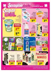 Gazetka promocyjna Carrefour - Gazetka - ważna od 12.10 do 12.10.2024 - strona 8 - produkty: Por, Twaróg, Piątnica, Jaja, Jogurt, Mlekovita, POLMLEK, Kefir, Mleko, LG, Fa