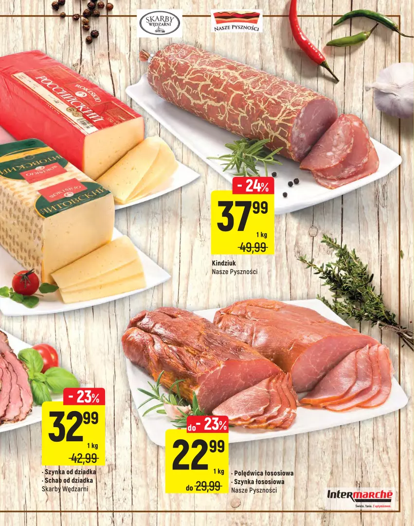 Gazetka promocyjna Intermarche - Letni targ marek - ważna 06.07 do 19.07.2021 - strona 3 - produkty: Kindziuk, Polędwica, Sos, Szynka