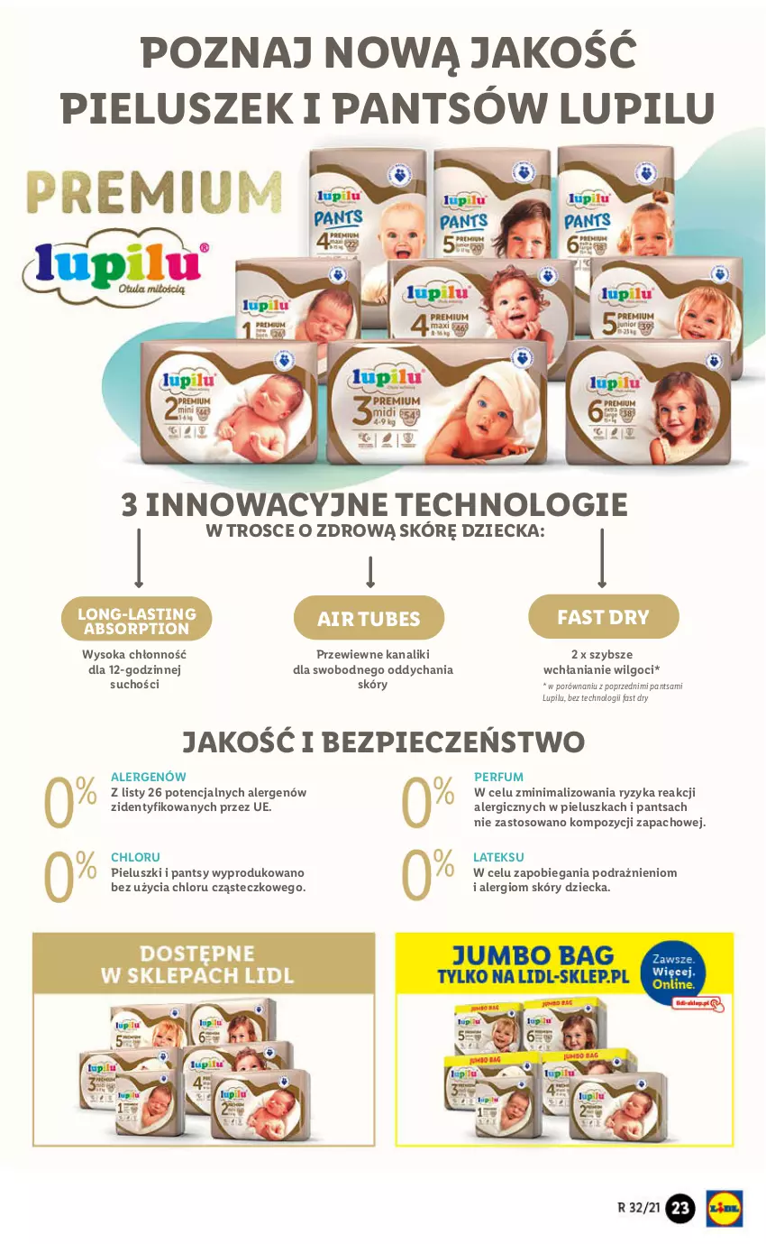 Gazetka promocyjna Lidl - GAZETKA - ważna 09.08 do 14.08.2021 - strona 23 - produkty: Fa, LG, Perfum, Piec, Por, Sok