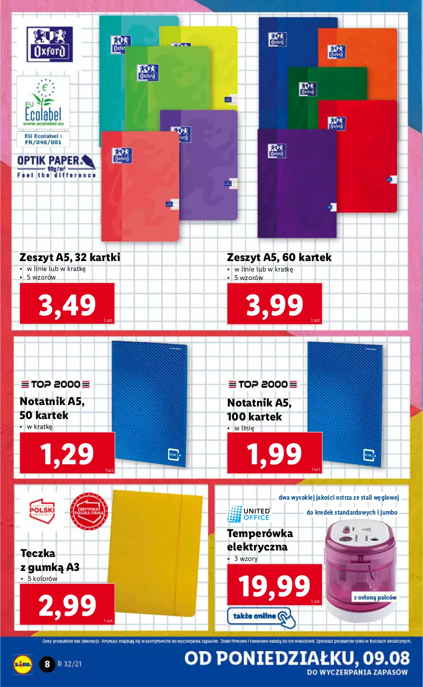 Gazetka promocyjna Lidl - GAZETKA - ważna 09.08 do 14.08.2021 - strona 8 - produkty: Sok