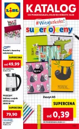 Gazetka promocyjna Lidl - GAZETKA - Gazetka - ważna od 14.08 do 14.08.2021 - strona 1 - produkty: Pościel, Czajnik elektryczny, Czajnik