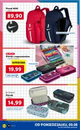 Gazetka promocyjna Lidl - GAZETKA - Gazetka - ważna od 14.08 do 14.08.2021 - strona 10 - produkty: Organizer, Piórnik, Plecak, Nike