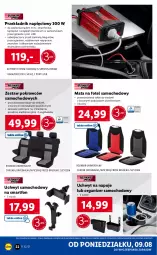 Gazetka promocyjna Lidl - GAZETKA - Gazetka - ważna od 14.08 do 14.08.2021 - strona 22 - produkty: Piec, Top, Por, Gin, Organizer, Napoje, Silan, Fotel, Poduszka, Smartfon, Akumulator