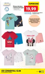 Gazetka promocyjna Lidl - GAZETKA - Gazetka - ważna od 14.08 do 14.08.2021 - strona 35 - produkty: Spiderman, Tera, Mysz, Dzieci, Minnie, Piżama