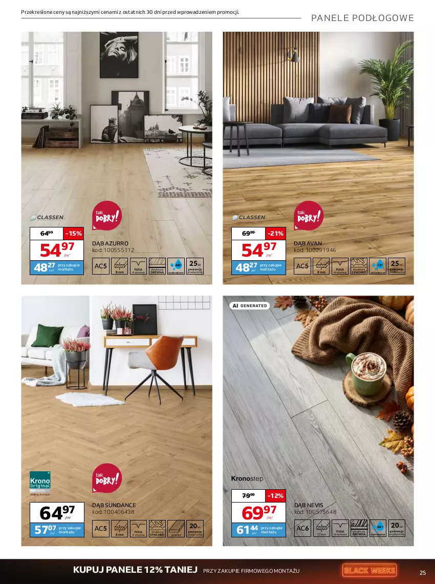 Gazetka promocyjna Komfort - Gazetka Black Weeks 2026 - ważna 28.10 do 01.12.2026 - strona 25 - produkty: Por