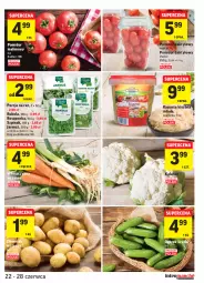 Gazetka promocyjna Intermarche - Zwyciężamy Okazjami - Gazetka - ważna od 28.06 do 28.06.2021 - strona 13 - produkty: Kalafior, Por, Roszponka, Ogórek, Rukola, Pomidor malinowy, Jarmuż, Szpinak
