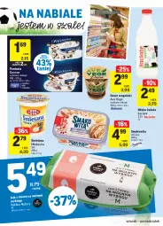 Gazetka promocyjna Intermarche - Zwyciężamy Okazjami - Gazetka - ważna od 28.06 do 28.06.2021 - strona 24 - produkty: Ser, Smakowita, Danone, Jaja, Szal, Mlekovita, Kotlin, Fanta, Deser, Mleko, Fa
